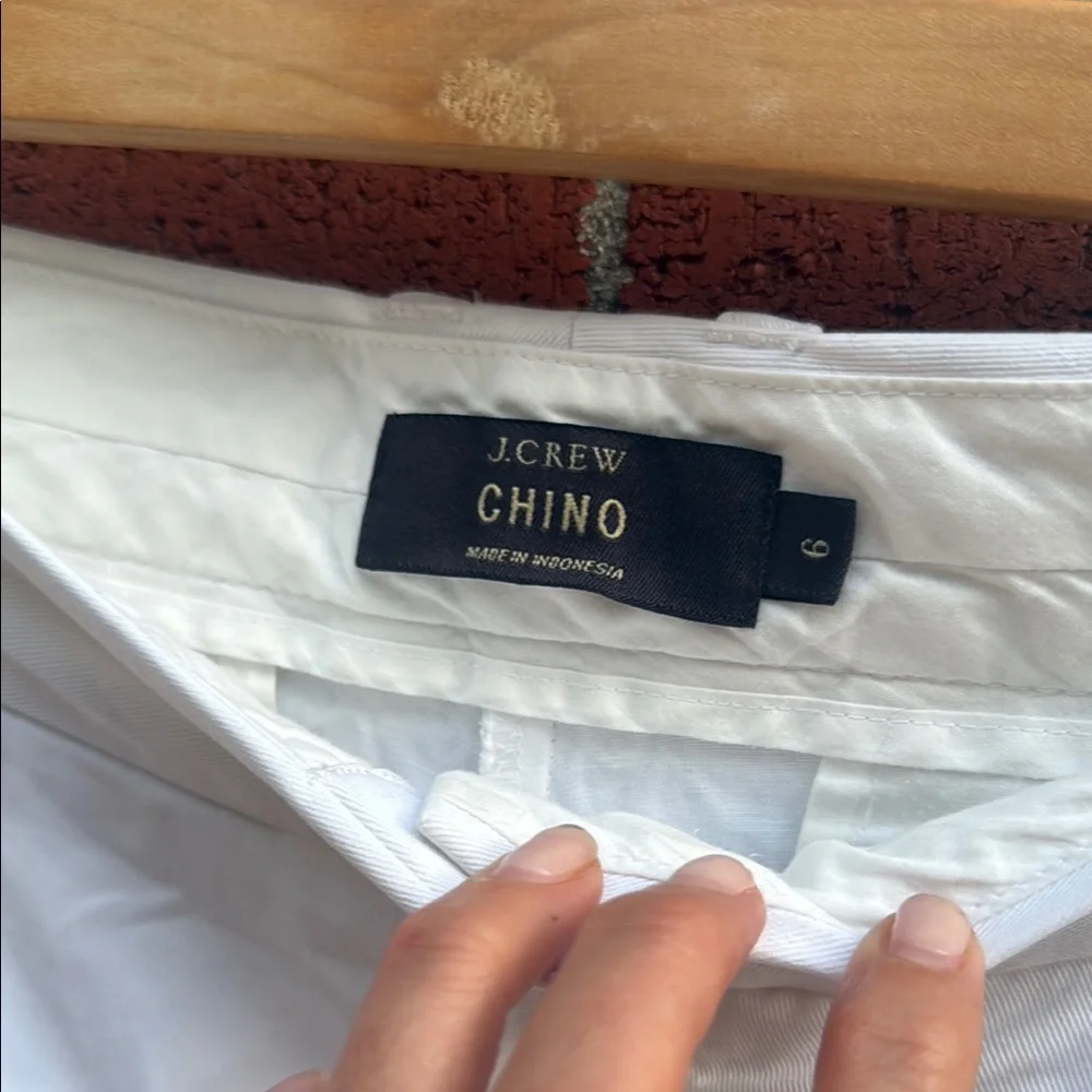 J. Crew White chino shorts - Picture 2 of 3